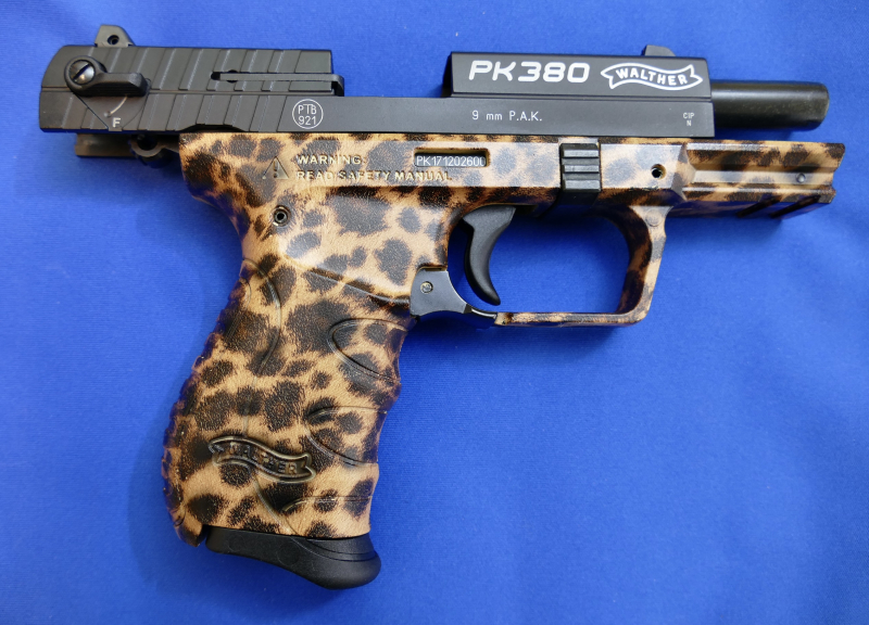 Walther PK 380 P.A.K., mit Stahlverschluss - 9mm PAK Pistole – obrázek 5