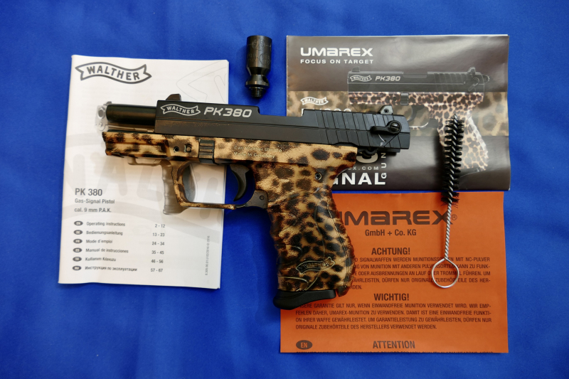 Walther PK 380 P.A.K., mit Stahlverschluss - 9mm PAK Pistole – obrázek 6