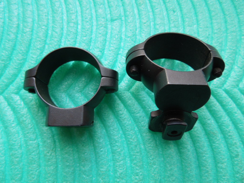 Orig. LEUPOLD STD 1inch - 25,4mm Ringe GEKRÖPFT BH 6,86mm MEDIUM aus STAHL NP € 89 made in USA – Bild 4