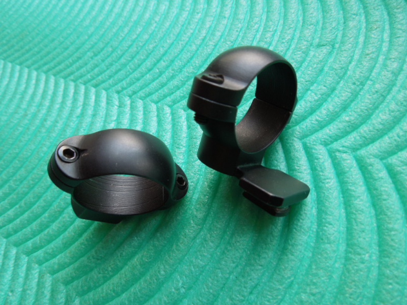 Orig. LEUPOLD STD 1inch - 25,4mm Ringe GEKRÖPFT BH 6,86mm MEDIUM aus STAHL NP € 89 made in USA – Bild 3