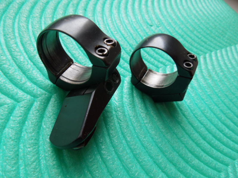 EAW STAHL Schwenk-Montage SET f. ZFR m. 25,4/26mm Rohr BH 11+12mm TOP! NP € 329 made in Germany – Bild 2