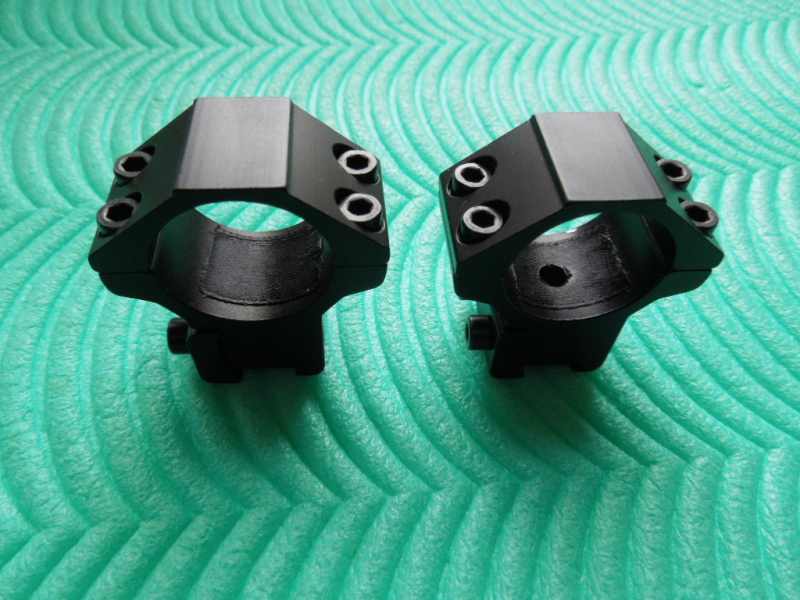 TACTICAL Kipp/Fest-Montage RINGE f. ZFR m. 25,4/26mm Rohr & 11mm PRISMA BH 13,5mm TOP verarbeitet! – Bild 2