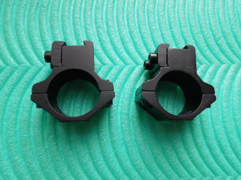 TACTICAL Kipp/Fest-Montage RINGE f. ZFR m. 25,4/26mm Rohr & 11mm PRISMA BH 13,5mm TOP verarbeitet! – Bild 3