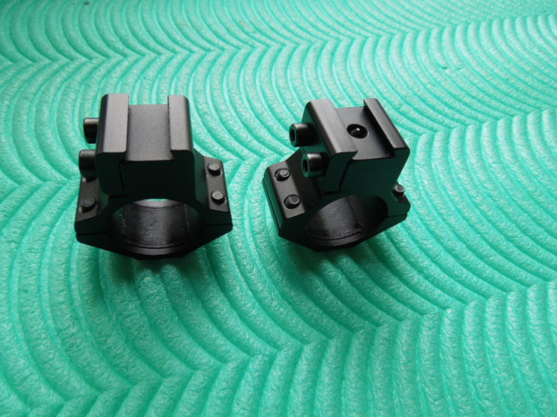 TACTICAL Kipp/Fest-Montage RINGE f. ZFR m. 25,4/26mm Rohr & 11mm PRISMA BH 13,5mm TOP verarbeitet! – Bild 4