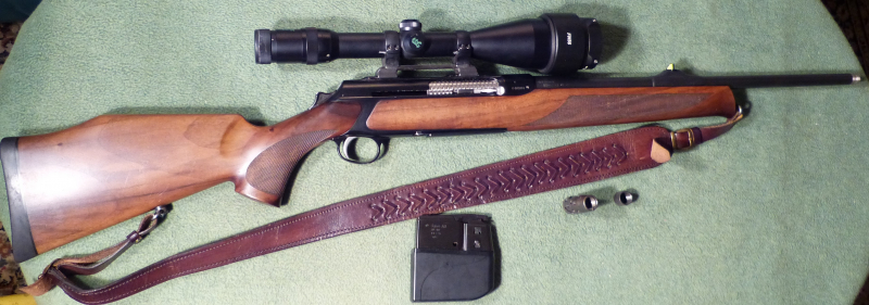 Sauer 303 SLB in 30-06 mit Mündungsgewinde 15/1 für Mündungsfeuerdämpfer und schön gemasertem Holzsc – Bild 3