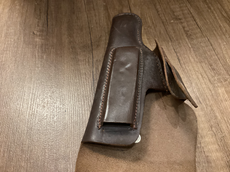 Pistolentasche Leder - Holster für Walther PP/PPK – Bild 3