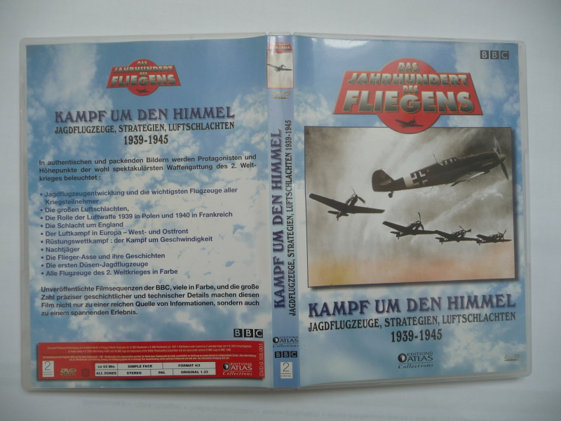 2.Weltkrieg WK2 WW2 Messerschmitt Modell + DVD – Bild 4
