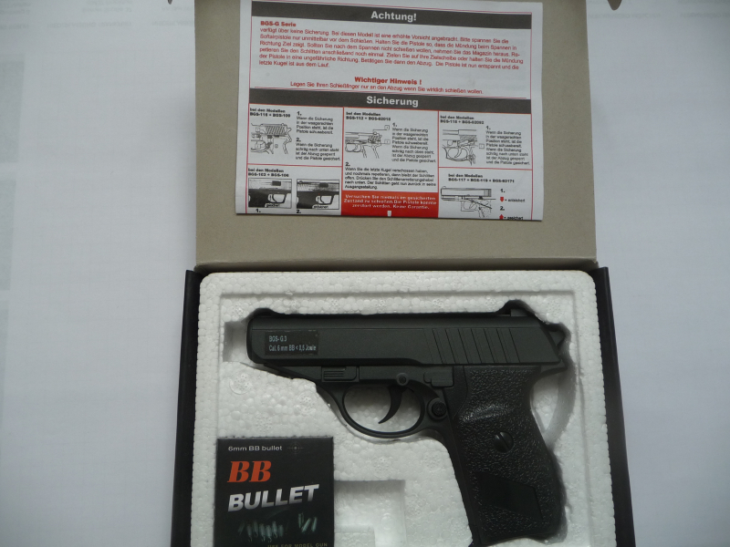 Konvolut Airsoft Softair Pistole UZI Full-Auto <0,5 Joule – kuva 2