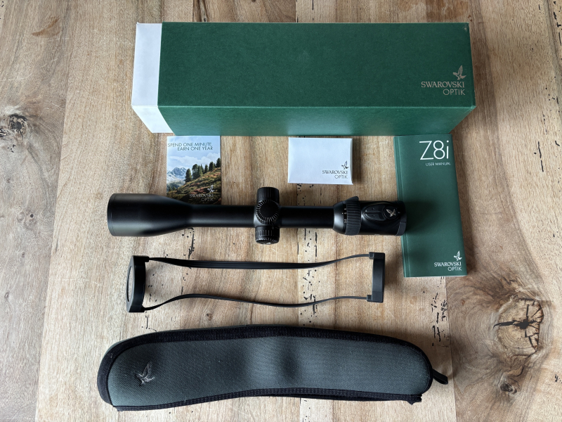 Swarovski Z8i 3,5-28x50 P Absehen 4 A-I Zielfernrohr Schiene + SG Zielfernrohrschutzhülle – Bild 3