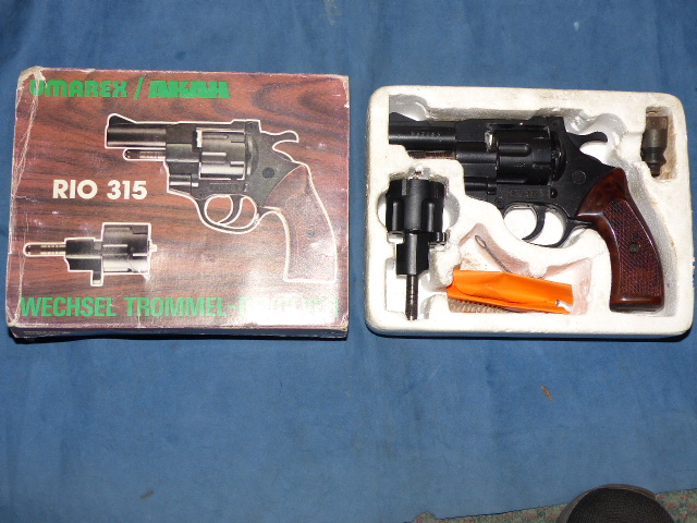 RIO Revolver Mod. 315 cal. 9mmR mit Wechseltrommel 22 lang in OVP – Bild 3