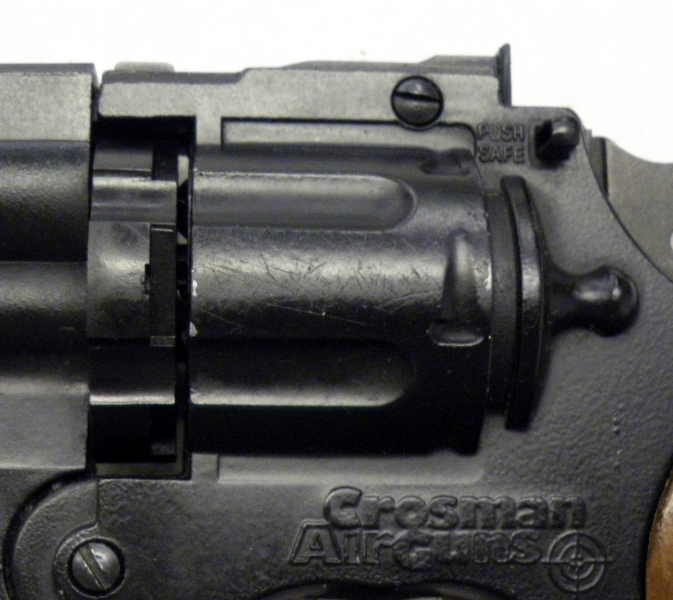 Crosman Model 357 CO2-Revolver .177/4,5mm - defekt – imaginea 2