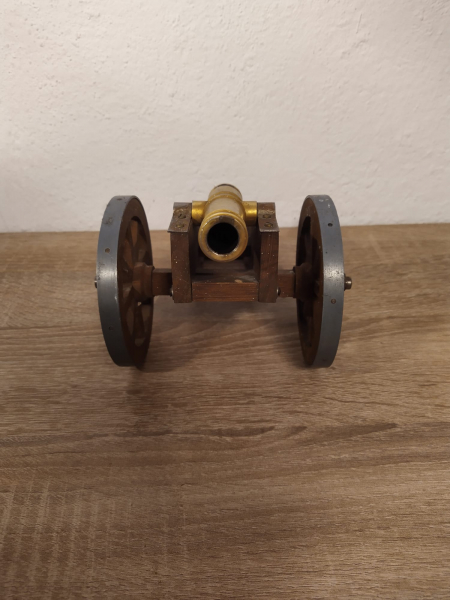 Modellkanone Dikar Spain Kaliber .50 Kanone Schwarzpulver Vorderlader mit Beschusszeichen – imagen 2