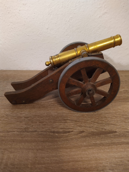 Modellkanone Dikar Spain Kaliber .50 Kanone Schwarzpulver Vorderlader mit Beschusszeichen – imagen 5