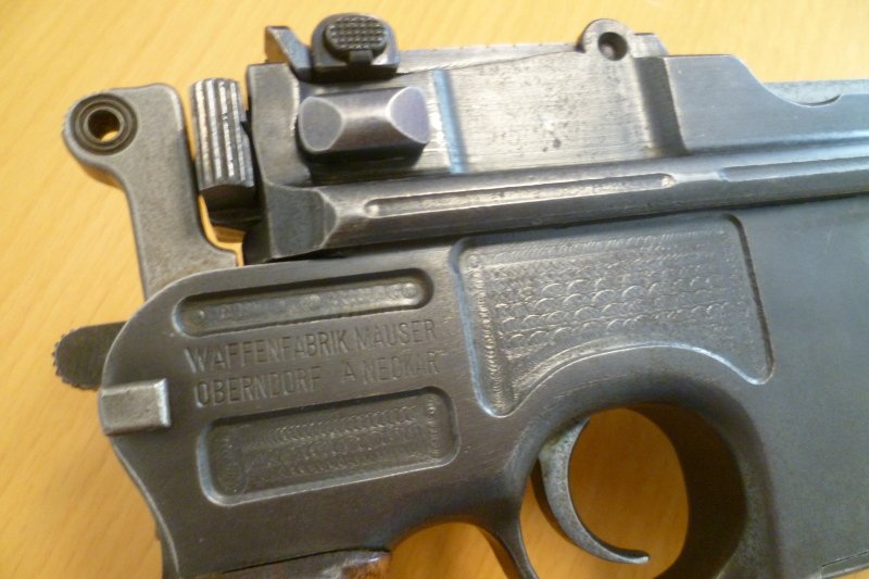 Pistole Mauser C96 7,63mm Mauser Wartime Commercial – Bild 3