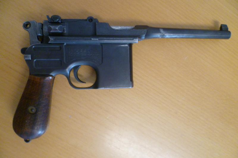 Pistole Mauser C96 7,63mm Mauser Wartime Commercial – Bild 2