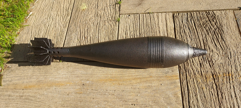 DEKO Russische 120 mm Wurfgranate 1945 - ORIGINAL WW 2 – Bild 3
