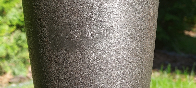 DEKO Russische 120 mm Wurfgranate 1945 - ORIGINAL WW 2 – Bild 2