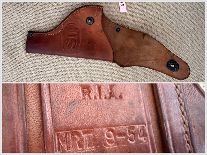 Original Holster US-Army .38 S&W Revolver von RIA, ROCK ISLAND ARSENAL - TOP! – Bild 2