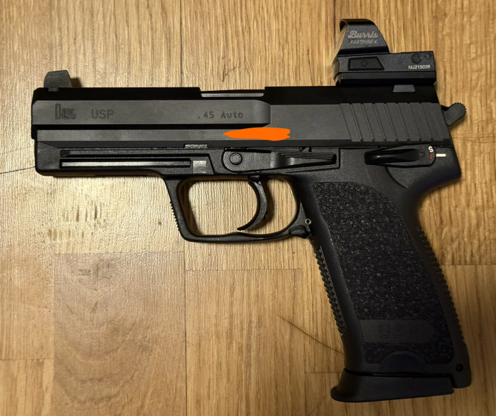 H&K USP Custom Sport .45acp (Burris FASTFIRE 4) – Bild 5