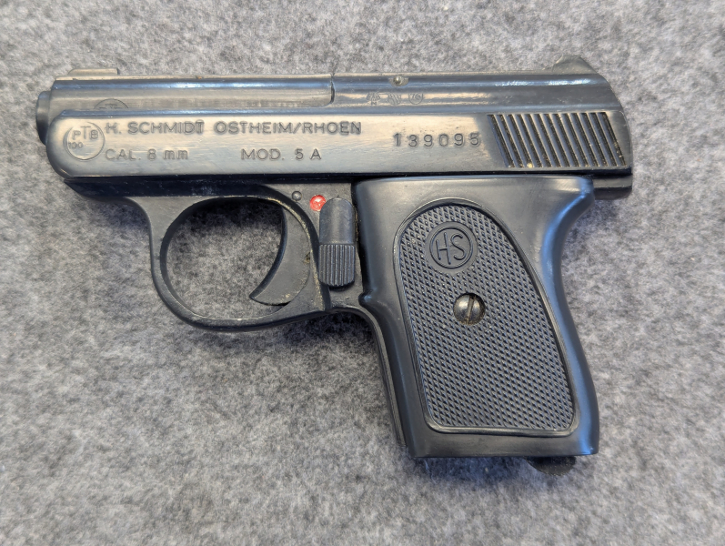 HS Gas-Pistole Mod. 5A 8mm Knall - DEFEKT! – billede 2