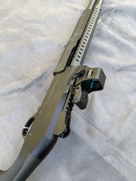 Vorderschaftrepetierflinte Akkar Karatay TK-355 12/76 mit Falke 2 – Bild 4