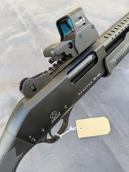 Vorderschaftrepetierflinte Akkar Karatay TK-355 12/76 mit Falke 2 – Bild 3