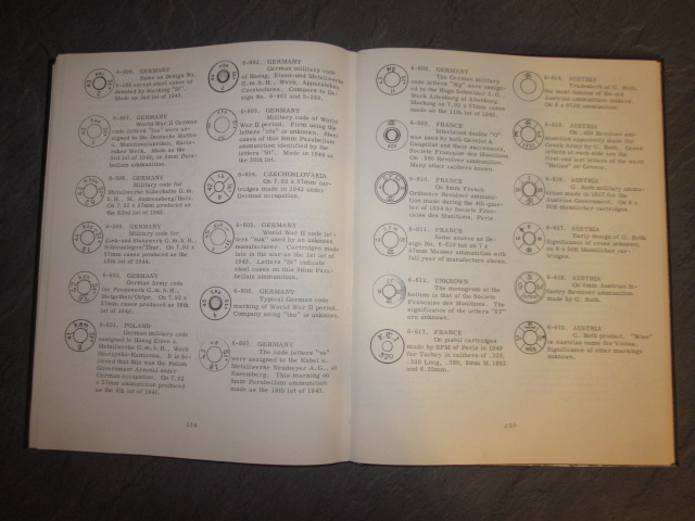 CARTRIDGE HEADSTAMP GUIDE FIRST REVISION - Mauser K98k, DWM, Erfurt, Walther P38 PP PPK, C96, HSC – Bild 3