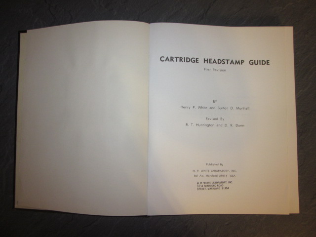 CARTRIDGE HEADSTAMP GUIDE FIRST REVISION - Mauser K98k, DWM, Erfurt, Walther P38 PP PPK, C96, HSC – Bild 2