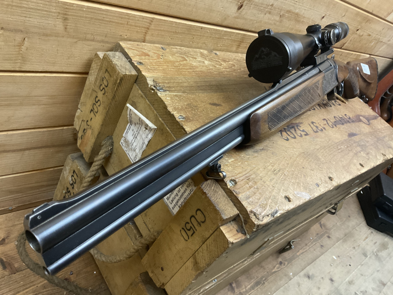 BBF Brünner BRNO Mod.502.3, Kal.7x65R,12/70, mit Docter 3-12x56 Leuchtabsehen!!! – Bild 3