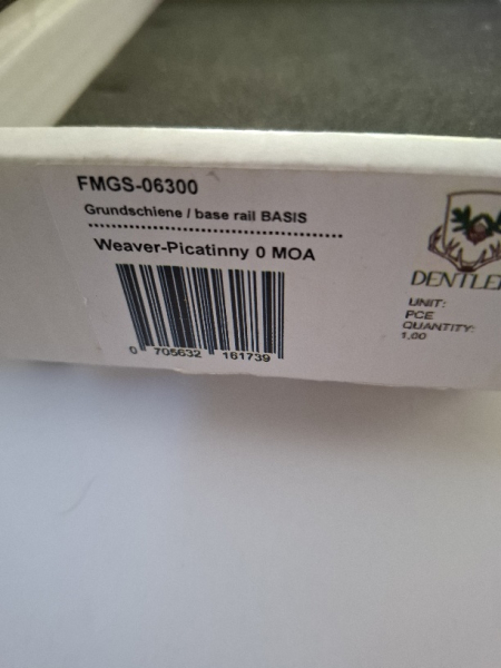 Dentler Grundschiene Weaver-Picatinny – Bild 4