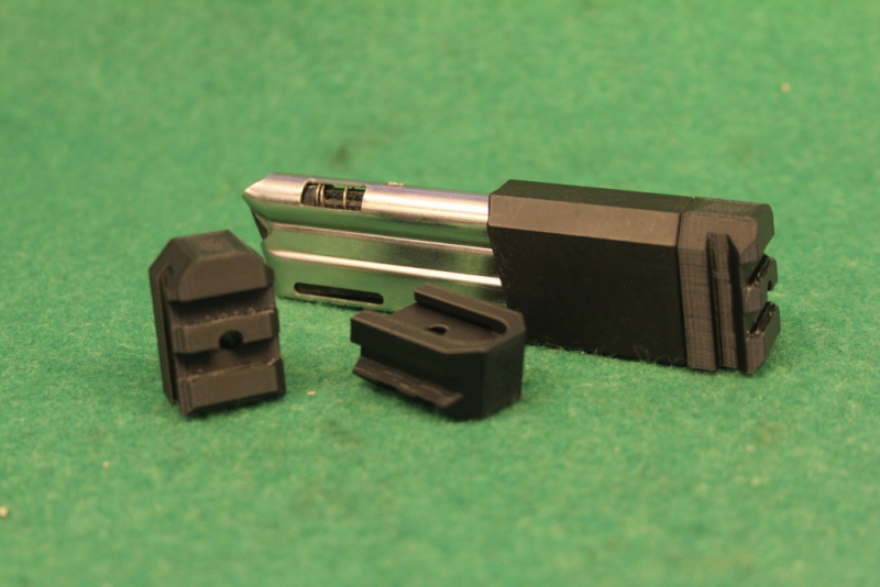 Magazinboden mit integrierter Picatinny-Schiene für Walther GSP / P22 10 Schuss – billede 2