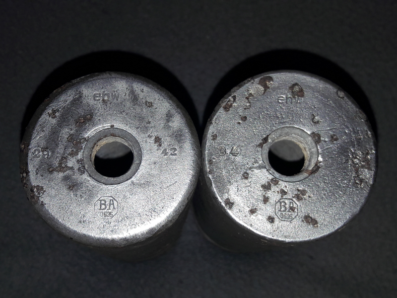 Elektronbrandbombe B 2 EZ BOMBENKOPF LUFTWAFFE - BA Betriebsabnahme - 1942 - Wehrmacht 2WK WK2 WW2 – Bild 2