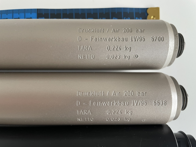 Kartuschen Feinwerkbau abgelaufen 3 x LG, 2x LP – Bild 3