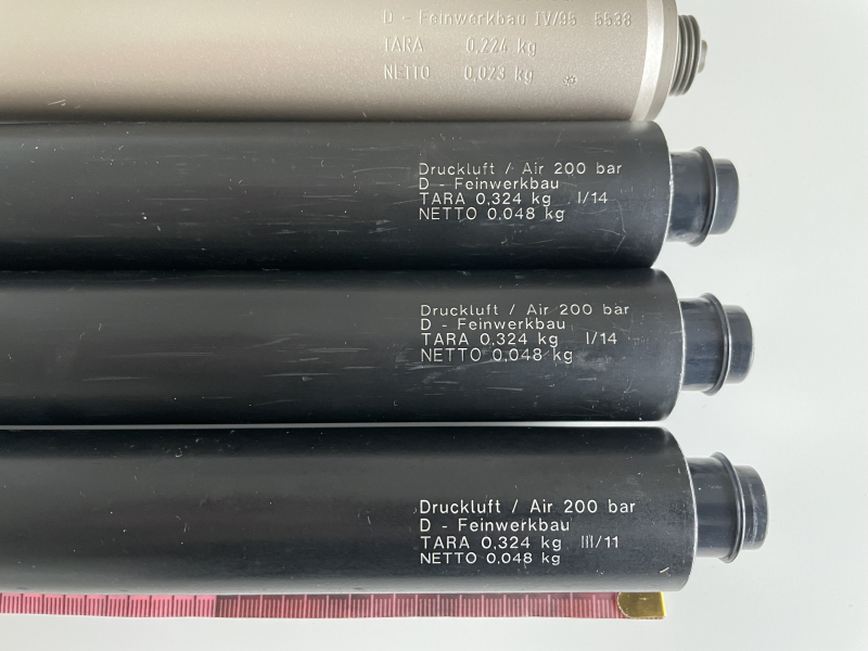 Kartuschen Feinwerkbau abgelaufen 3 x LG, 2x LP – Bild 2