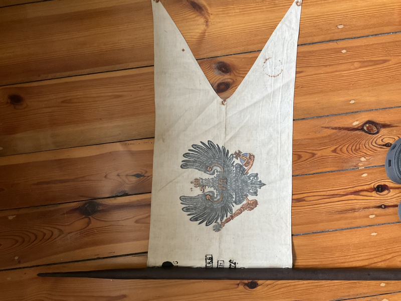 Originale Stahlrohrlanze M93 mit Lanzenflagge Unteroffiziere Preussen – Bild 3