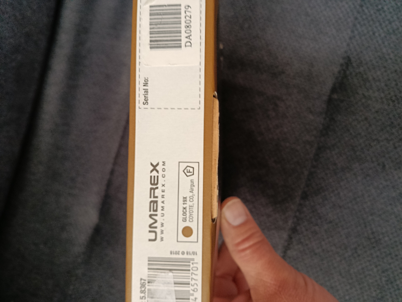 Glock 19x 4,5 mm Cojote Tan Co2 Mit zweitem Magazin – Bild 4
