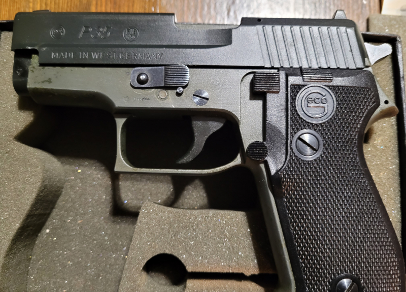 Alte Geco P 35. Kaliber 35. Sorglos Paket. Mit Munition und 2ten Magazin – Bild 3