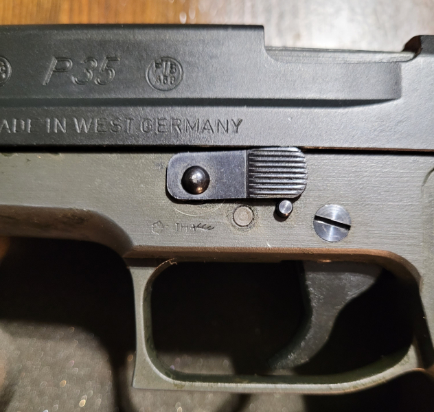 Alte Geco P 35. Kaliber 35. Sorglos Paket. Mit Munition und 2ten Magazin – Bild 4