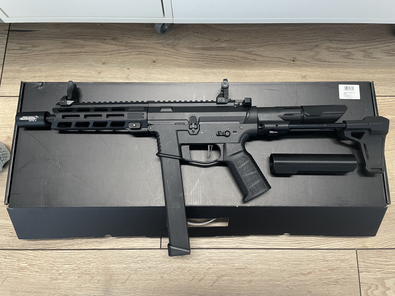 Well WE01A SMG mit Tracer neuwertiger Zustand – Bild 2
