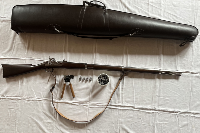 Vorderlader Gewehr Springfield Kal.58 – Bild 2