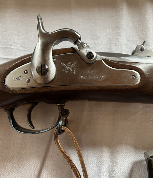 Vorderlader Gewehr Springfield Kal.58 – Bild 3