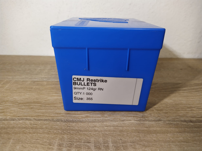 Geschosse Kaliber 9mm 9x19 Wiederlader Wiederladen Munition Militär Jäger – attēls 2