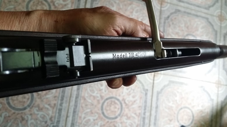 Luftgewehr Haenel Mod.310 - 4- Sportschaft,Suhl – Bild 4
