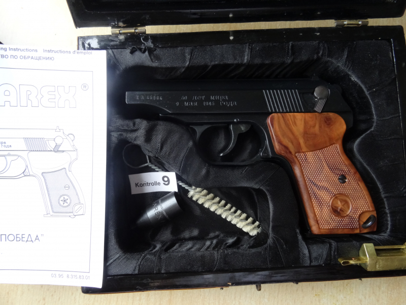Makarov-Pobeta PTB- 635- Komplett-Rarität !!!! – kuva 2