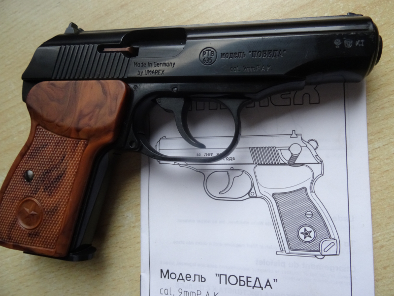 Makarov-Pobeta PTB- 635- Komplett-Rarität !!!! – kuva 5