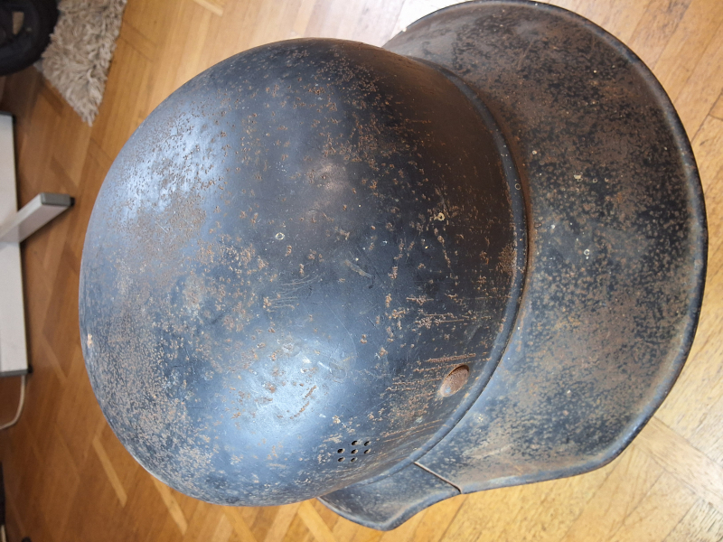 Luftschutzstahlhelm orginal (3) – Bild 3