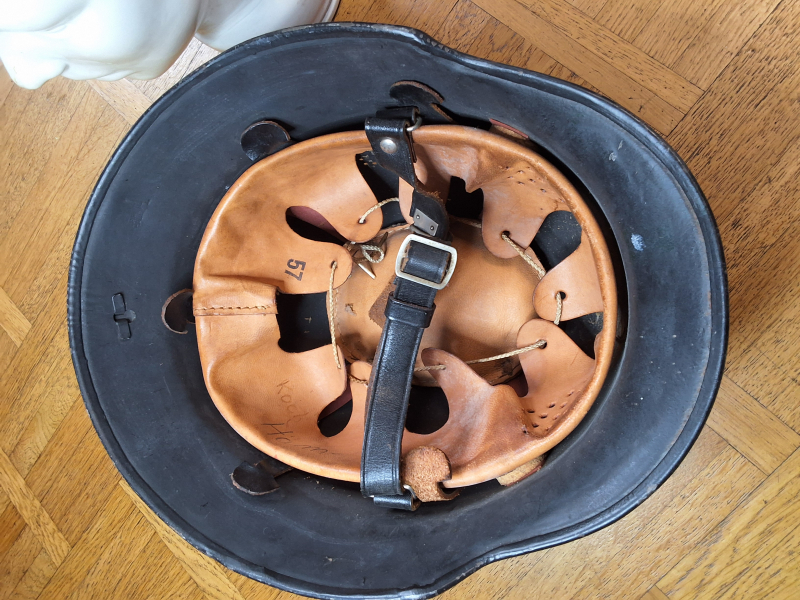 Feuerwehrstahlhelm orginal – Bild 4