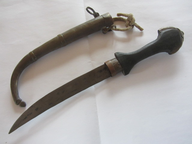 Krummdolch Dolch Messer Orient Nordafrika – снимка 2