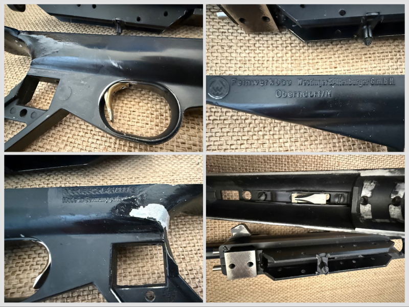 FEINWERKBAU Mod. 65 FWB LP65 Griffstück + Oberteil Reste – Bild 2