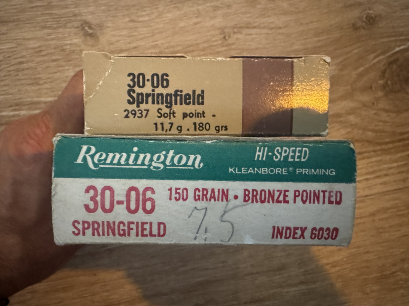 Konvolut 29 Stück Jagdpatronen 30-06 Spring. – obrázek 3